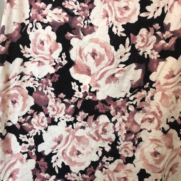 Floral print body con dress - Picture 4 of 6